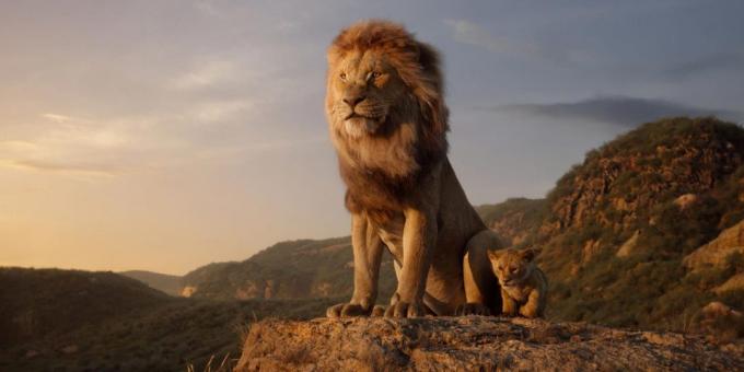 "The Lion King": Mufasa ja Simba väike