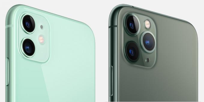 11 erinevused iPhone: Camera