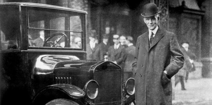 ambitsioonikaid ettevõtja Henry Ford