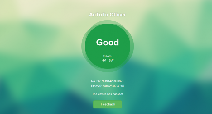 AnTuTu Officer otsus