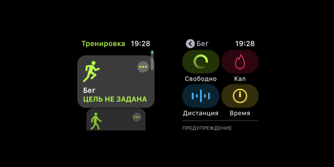 funktsioonid Apple Watch: Koolituse eesmärk