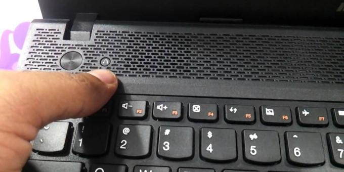 Kuidas Access BIOS sülearvuti Lenovo: eriline võti sisestada BIOS
