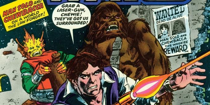 George Lucas: käivitanud terve rea Marvel koomiksite ja turul kantud kirjandus- script enne vabastamist filmi, mugandatud raamatust
