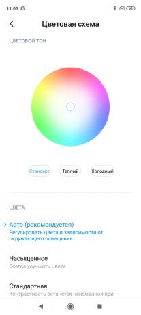 Redmi Note 9 Pro: värvisätted
