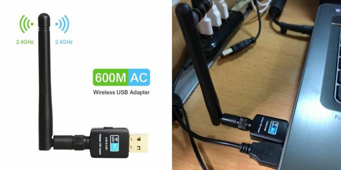 802.11ac WiFi USB-adapter