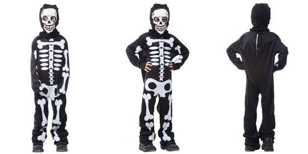 skelett kostüüm Halloween
