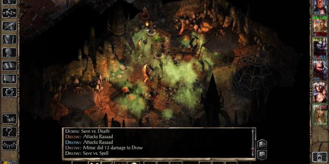 Vana mänge PC: Stseen Baldur Gate II