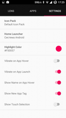 Lens Launcher - uuenduslik taotluse kiirkäivitamiseks programmide Android