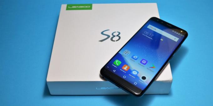 Leagoo S8: pakend