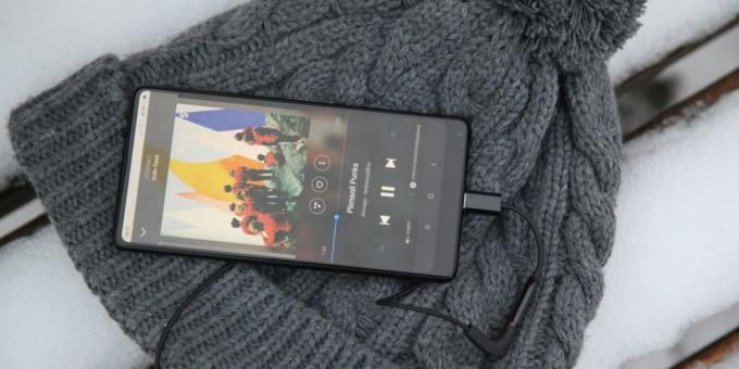 Xiaomi Mi MIX 2: kõrvaklappide pistikupesa