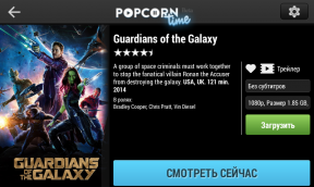 Popcorn Time - vaadata parimaid filme Android ei lae ja registreerimine