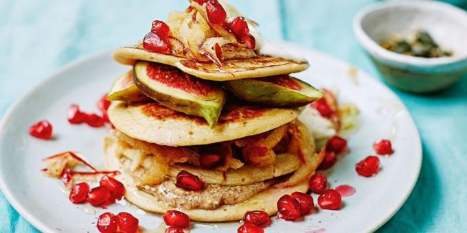 Kuidas kokk pannkoogid: Kaera-banaan pannkoogid kohupiima Jamie Oliver