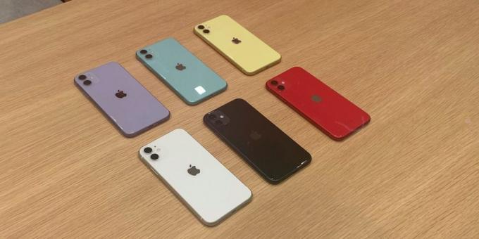 iPhone 11: Värvid
