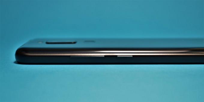 Leagoo S8: toitenuppu ja maht