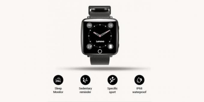 Smartwatch Lenovo Carme klassikalise dial