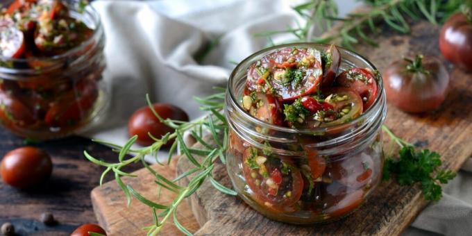 Soolatud tomatid 40 minutiga