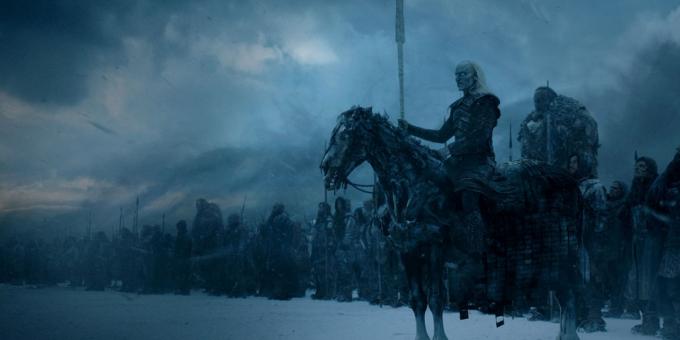 Väidetav krundi "Game of Thrones" on 8. hooajal: Kuningas öö kokkuhoid armee surnud