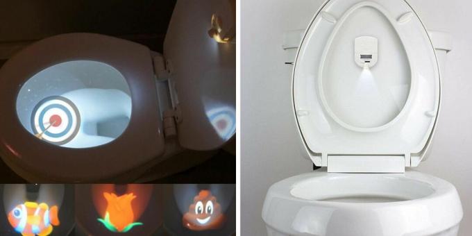 ebatavalised vidinad: tualettvalgustid