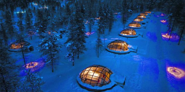 Hotell majad eskimote, Soome