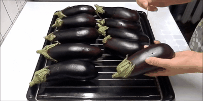 Kuidas külmutada baklažaan küpsetatud