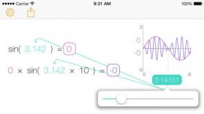 Tydlig - uus kalkulaator iOS, mis asendavad Excel lihtsamateks arvutusteks