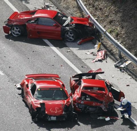 Ferrari õnnetus