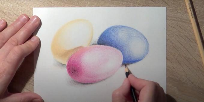 Värvige muna ja värvige vari