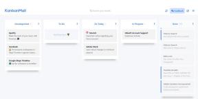 KanbanMail - lihtne veebirakendus tõhusalt hallata e-posti