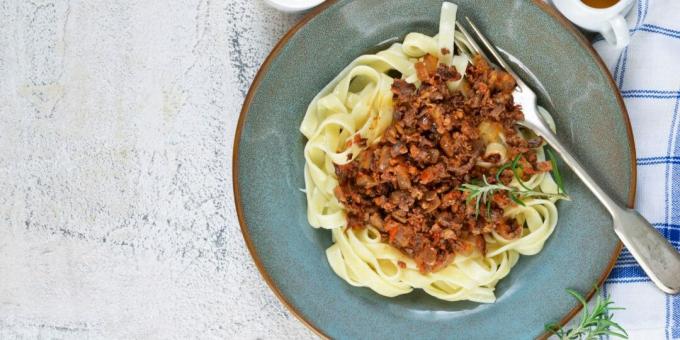 Bolognese pasta