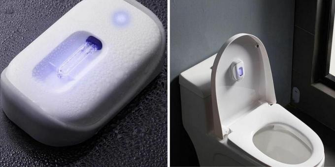 WC-kaussi UV-steriliseerija