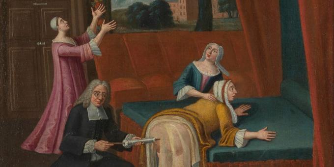 Keskaja meditsiin: klistiir prantsuse maalil 1700 