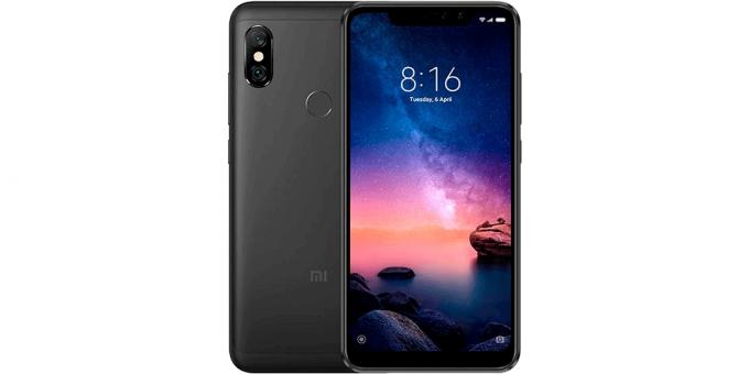 Mis nutitelefoni osta aastal 2019: Xiaomi redmi Märkus 6 Pro