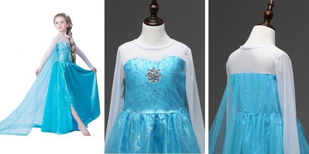 Laste kleidid ballile Kleit nagu Elsa