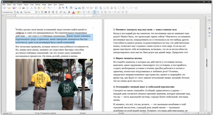 Hea teksti toimetajad: LibreOffice Writer