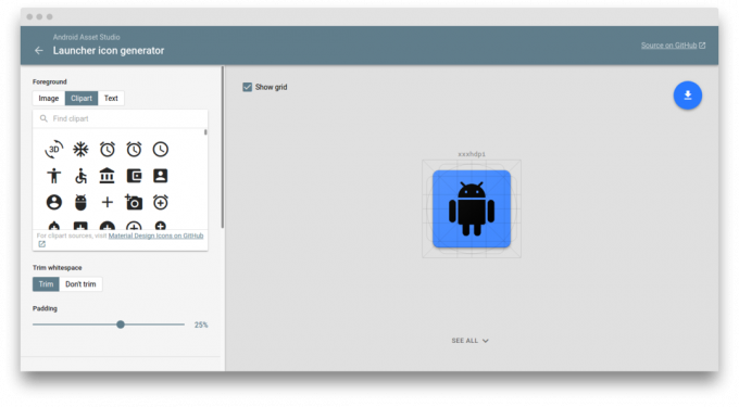 Android Asset Studio: loomine ikoonid