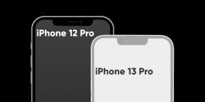 IPhone 13 Pro uued renderdused kinnitasid "paukude" vähenemist ja kaamera kasvu