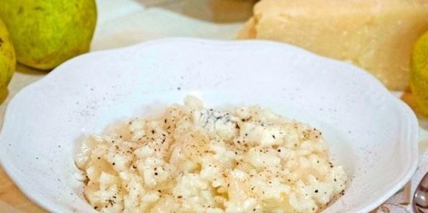 Retsept risotto pirnid ja sinihallitusjuustuga