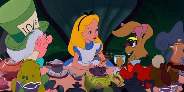 Ikka animafilmi "Alice imedemaal" 1951