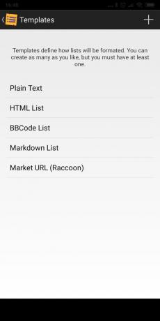 Android-backup rakendusi: Nimekiri My Apps