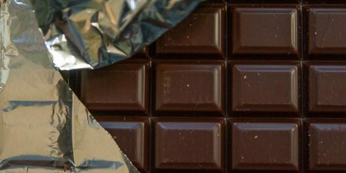 Mis toidud sisaldavad rauda: tume šokolaad
