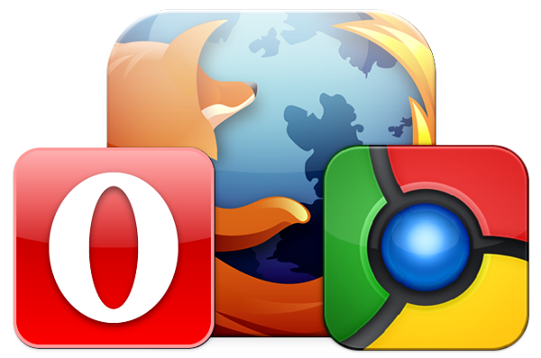 laiendid Firefox, Chrome ja Opera
