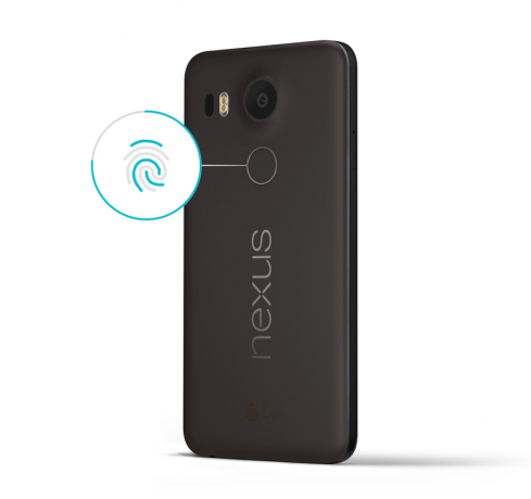 Nexus 5X ja Nexus 6P: sõrmejälg