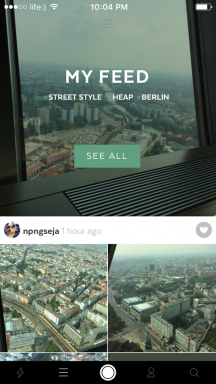 Heap iOS - Jaga kogemusi ühendades fotod, videod, tekst ja helifailid