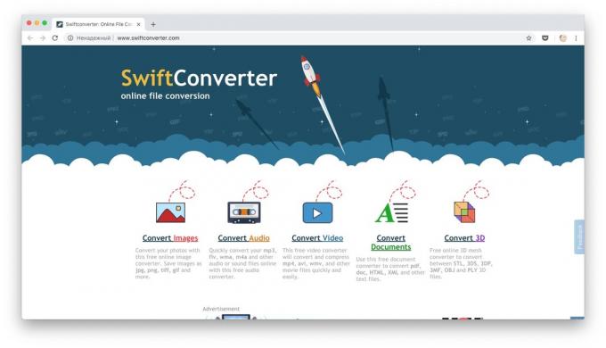 Online muundurid: SwiftConverter