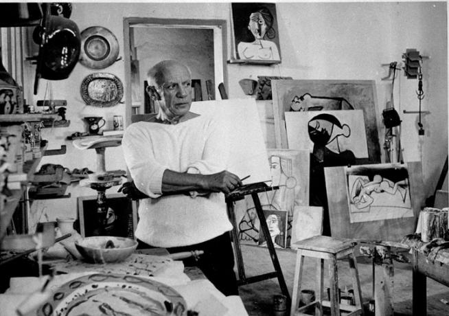 Pablo Picasso, Hispaania maalikunstnik ja skulptor