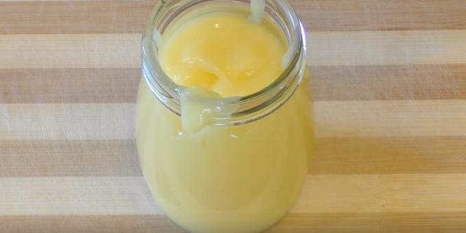 Retseptid: Custard sidruni koor ilma piima