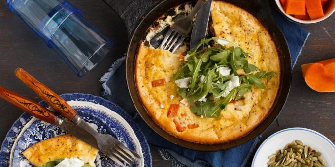 Frittata kõrvitsaga