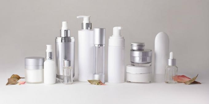 säästa kosmeetika: suurtes pakendites