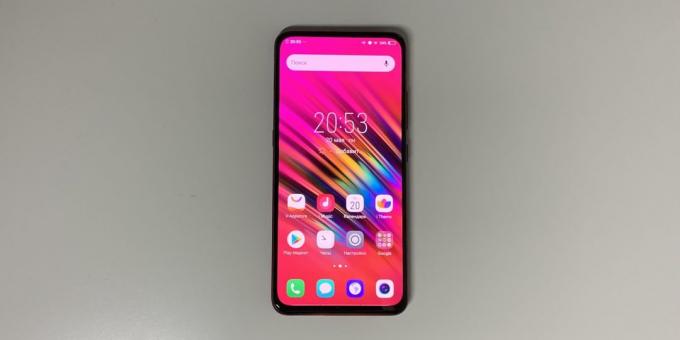 Vivo V15 Pro: raami