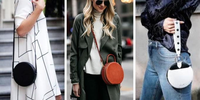 Fashion käekotid 2018: Round Bag